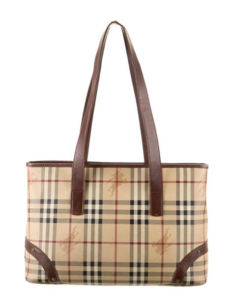 burberry medium nova check tote bag